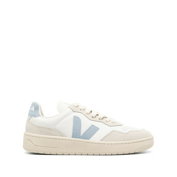ヴェジャ レディース スニーカー シューズ V-90 low-top leather sneakers White