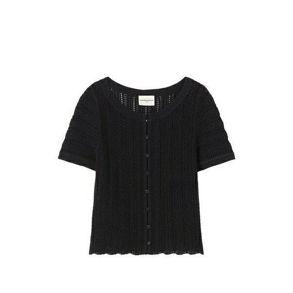 クローディピエルロ レディース ジレー アウター Buttoned knit cardigan Blue