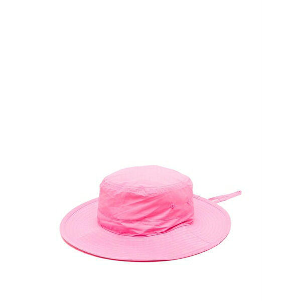 フンザ・ジー レディース 鳥打ち帽 付属物 Drawstring detail sun hat Pink