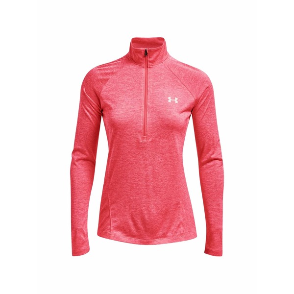 アンダーアーマー レディース 編み物\u0026スウェーター アウター Tech half-zip top Pink