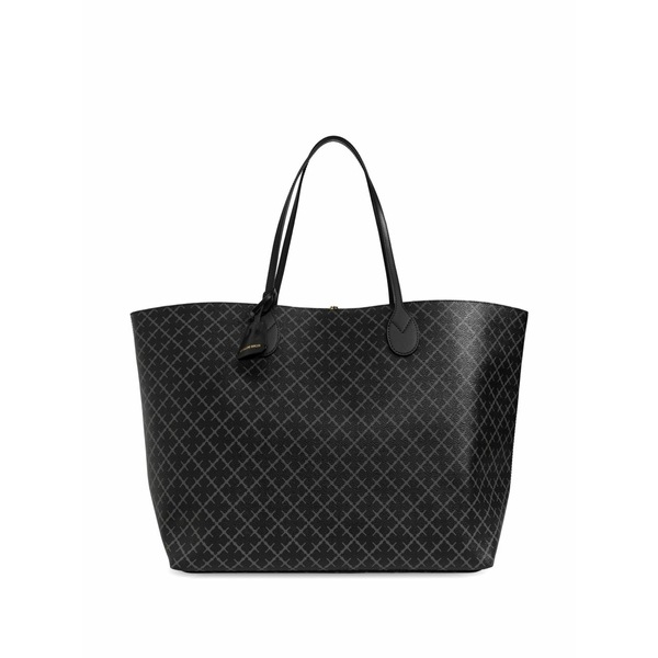 バイマレンバーガー レディース トートバッグ 御徒面子 Abi monogram-pattern tote bag Black