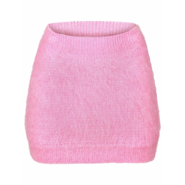 ニナリッチ レディース スコート ボトムス Mohair-blend mini skirt Pink