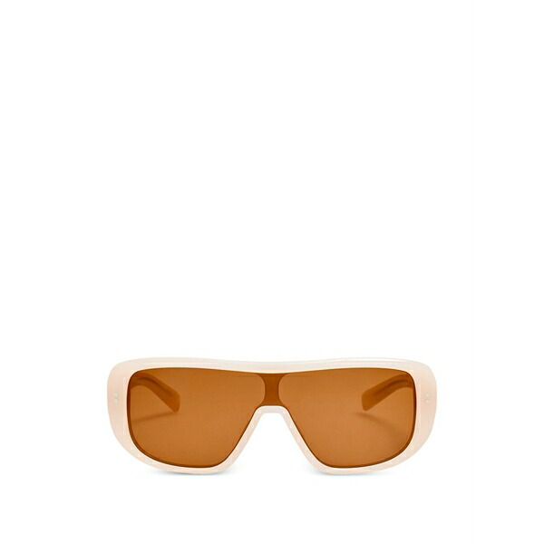 ジャクエムス レディース 黒眼鏡＆アイウェア 付属物 Masco shield-frame sunglasses White