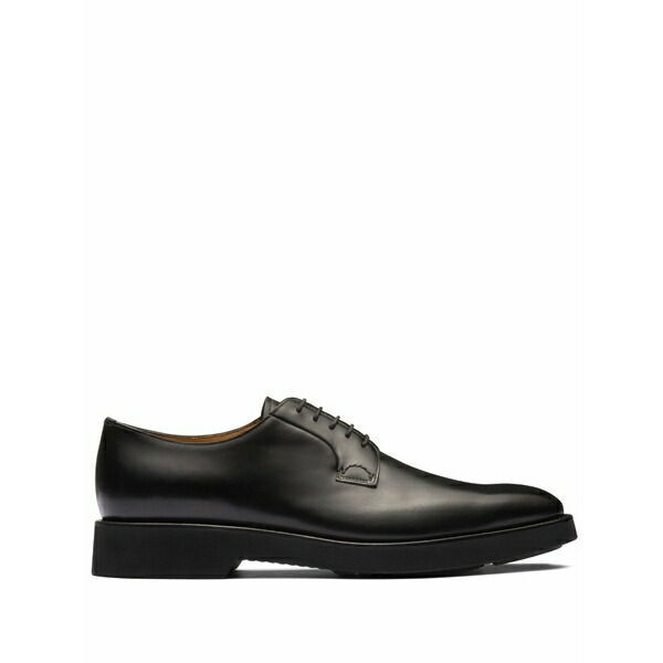 教会堂 メンズ 御召しものシューズ シューズ Shannon lace-up leather derby shoes Black