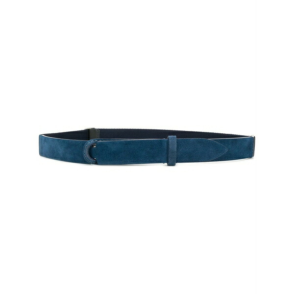 オルチアーニ メンズ 胴締め 佩び物 Nobuckle belt Blue