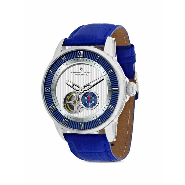 クリスチャンバンサント メンズ ウオッチ 付属品 Viscay open-heart 42粍 watch White