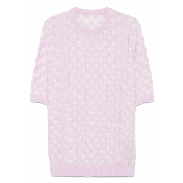 イサ ボルダー メンズ プルオーバー トップス Hexagon t-shirt Pink
