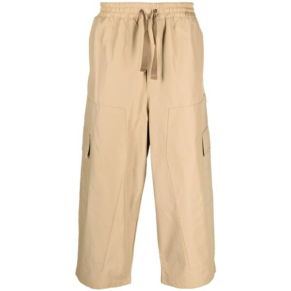 住みか 稲荷 メンズ 心地好いズボン下 ボトムス Elasticated cargo trousers Neutrals