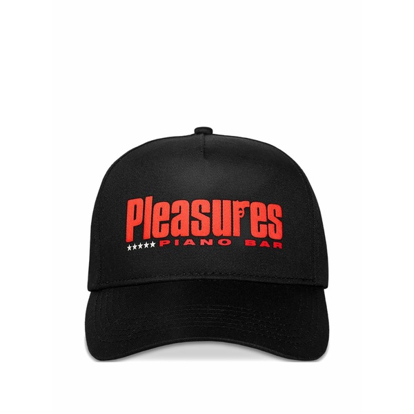 プレジャーズ メンズ かぶり笠 佩び物 Piano 赤ちょうちん snapback hat Black