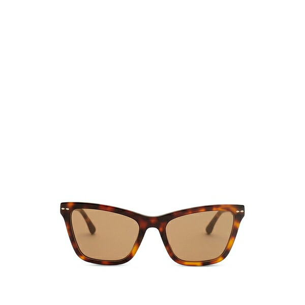 イザ呼びりん マラン レディース 黒眼鏡＆アイウェア 付属物 Leyna-gd cat-eye sunglasses Brown