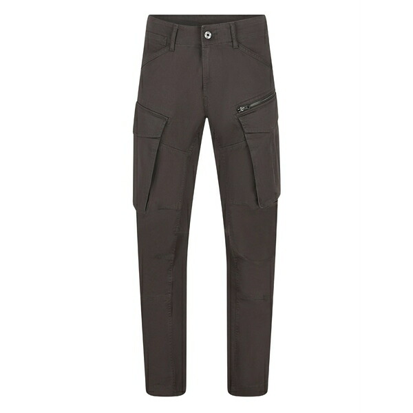 ジースター メンズ 心地よいズボン下 ボトムス Rovic zip 3d zip cargo trousers Brown