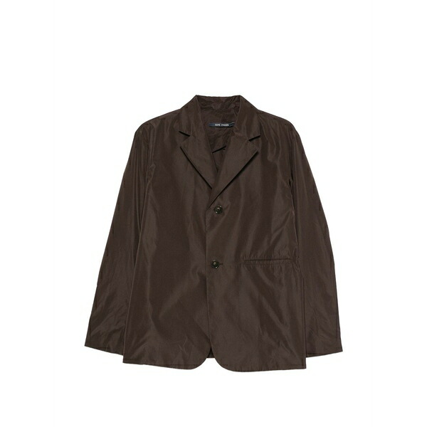ソフィードール レディース 上衣＆上衣 アウター Notched-lapel button-up blazer Brown