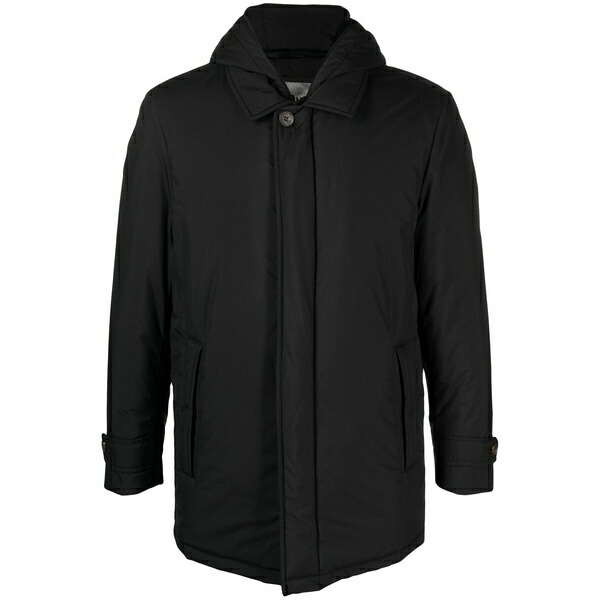 コルネリアーニ メンズ 上衣＆上衣 アウター Layered padded jacket Black