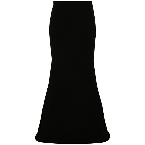 ジャン極点 ゴルチエ レディース スコート ボトムス 3d knitted maxi skirt Black