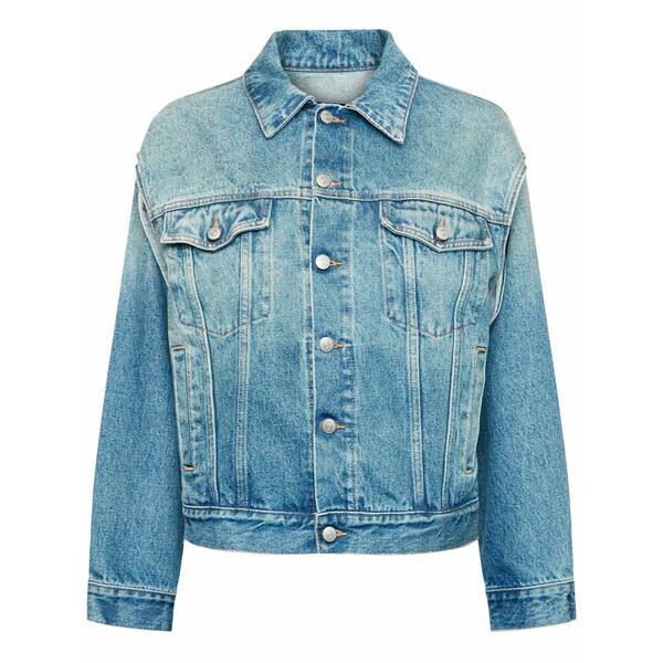 マルタンマルジェラ レディース 上衣＆上衣 アウター Single-stitch denim jacket Blue