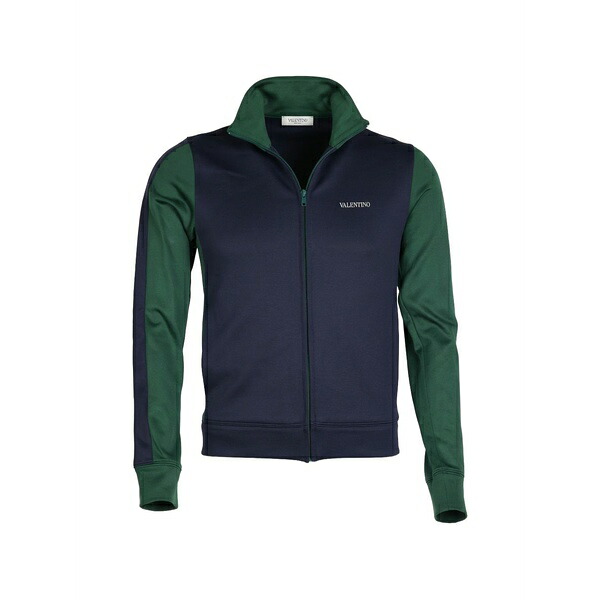 ヴァレンティノ ガラヴァーニ メンズ パーカー・スウェットシャツ アウター Zip-up sweatshirt Blue