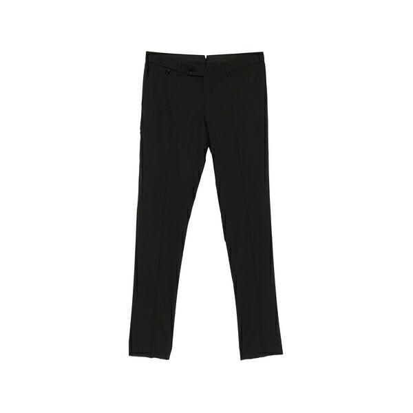 PTトリノ メンズ カジュアルパンツ ボトムス Belt-loopsw trousers Black｜asty