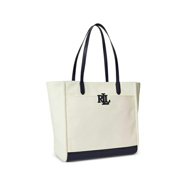 ラルフローレン レディース トートバッグ バッグ Large cameryn logo-plaque tote bag Neutrals|asty