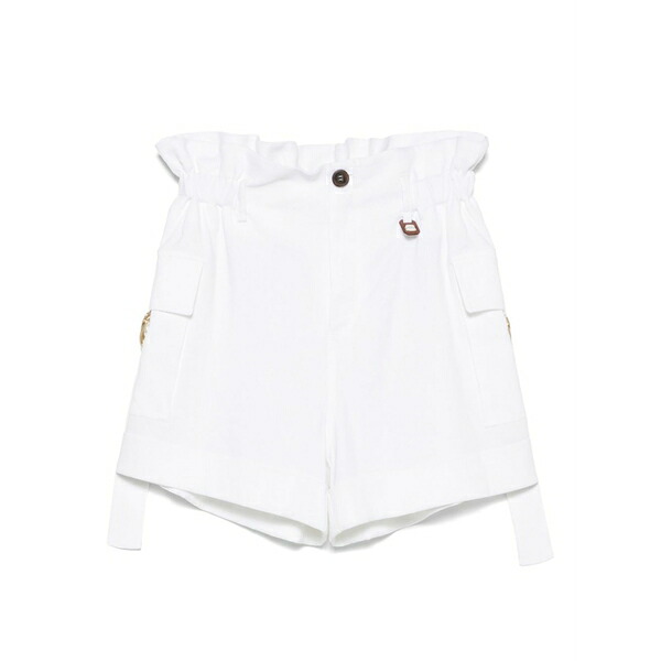 ロレーナアントニアッツィ レディース カジュアルパンツ ボトムス D-ring detail shorts White|asty