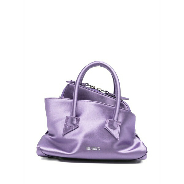 ジ アティコ レディース ハンドバック 御徒面子 La passeggiata mini tote bag Purple