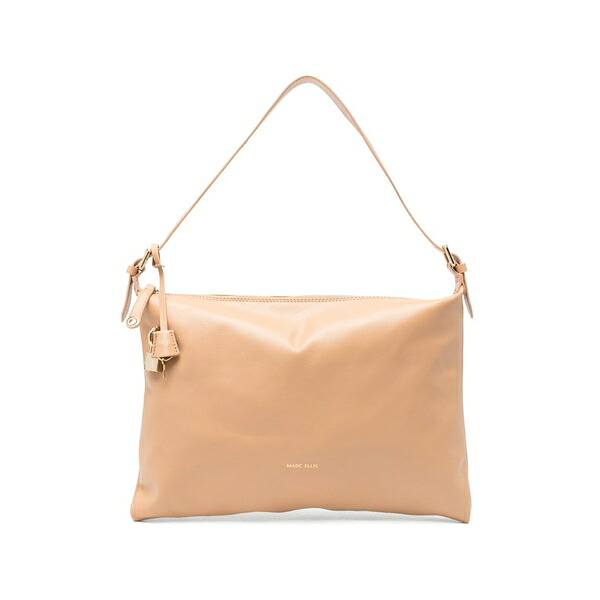 マークエリス レディース ショルダーバッグ 御徒面子 Nevada padlock-detail shoulder bag Neutrals