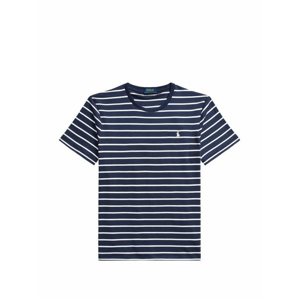 ラルフローレン メンズ ティーシャツ トップス Striped-pattern t-shirt Blue