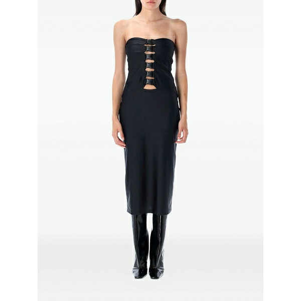 コペルニ レディース 衣装 トップス Buckle-detail MIDI dress Black