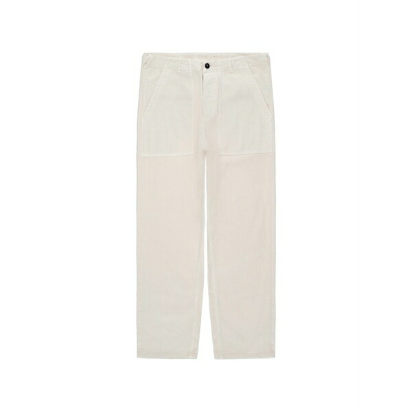 フォルテラ メンズ 心地好いズボン下 ボトムス Newfatigue patch-pocket trousers Neutrals
