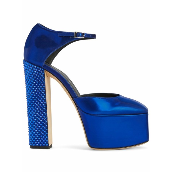 ジュゼッペザノッティ レディース パンプス シューズ 150粍 bebe pixel platform pumps Blue
