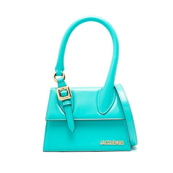 ジャクエムス レディース ハンドバック 御徒面子 Le chiquito moyen boucle bag  Blue