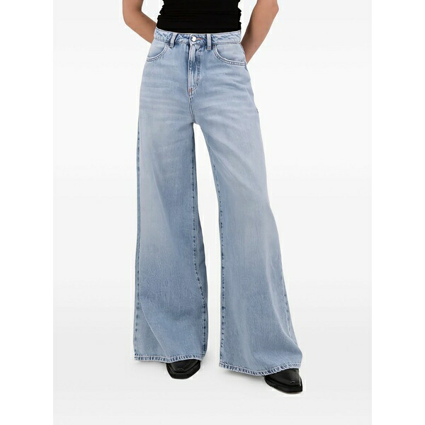 アイコン ジーンズ レディース ジーンズズボン下 ボトムス Kendall wide-leg jeans Blue