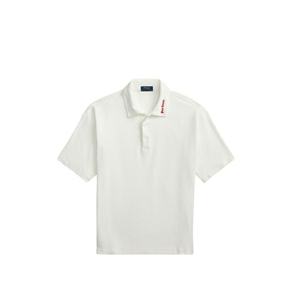 ラルフローレン メンズ スポーツシャツ トップス Logo-embroidered polo shirt White