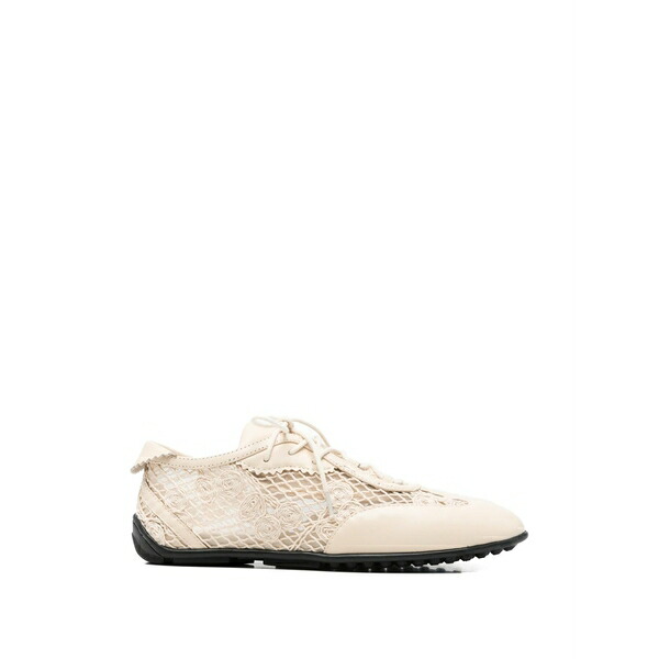 スティーヌ・ゴヤ レディース スニーカー シューズ Lace-detail sneakers Neutrals
