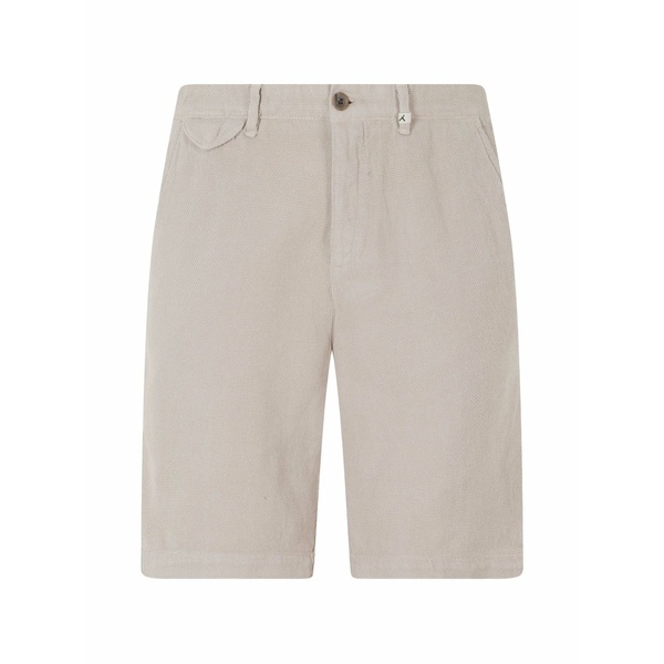 ミース メンズ 心地よいズボン下 ボトムス Textured bermuda shorts Neutrals