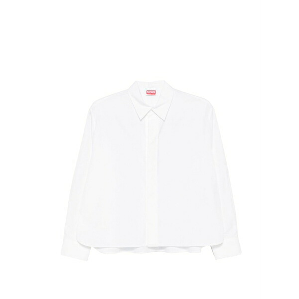 ケンゾー レディース シャツ トップス Buttoned shirt White｜asty 63,140円