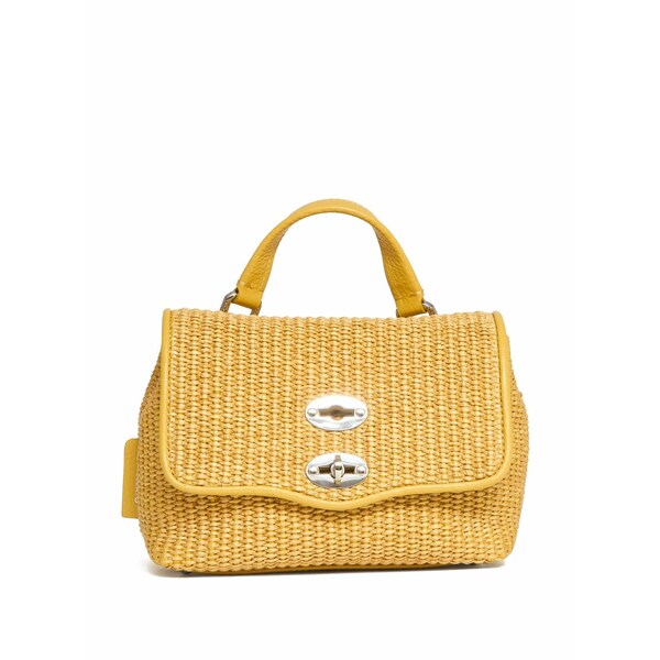 ザネラート レディース ショルダーバッグ 御徒面子 Baby postina tote bag Yellow