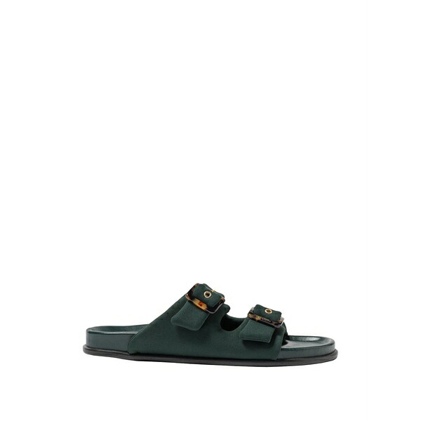 エレス レディース サンダル シューズ Buckled mules Green