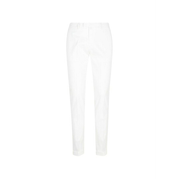 ブリ後押し 1949 メンズ 心地好いズボン下 ボトムス Belt-loops trousers White