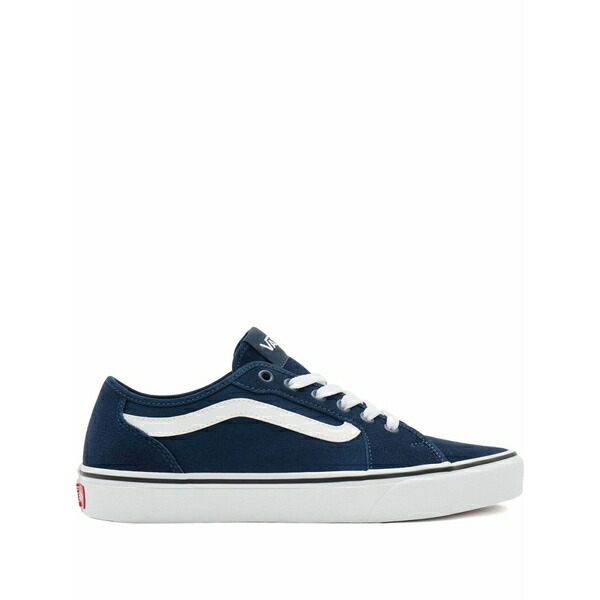 バンズ メンズ スニーカー シューズ Authentic side-stripe sneakers Blue