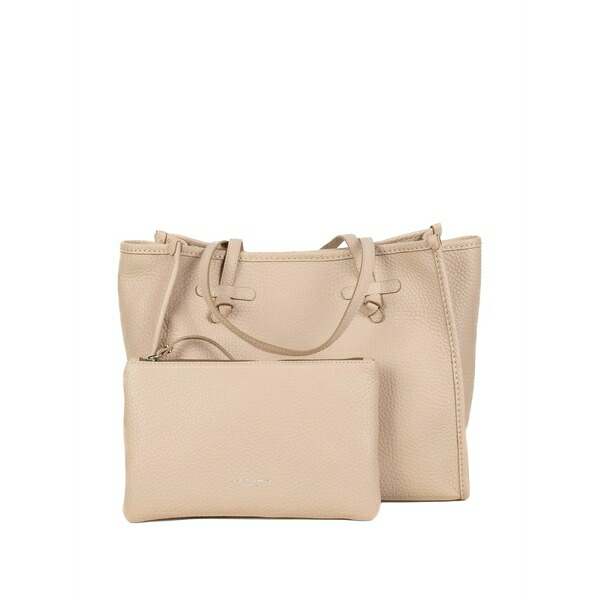 ジャンニ・キアリーニ レディース トートバッグ 御徒面子 Marcella leather tote bag Pink