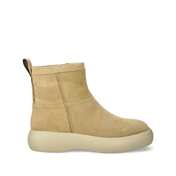 渡り者 レディース ブーツ シューズ Janick zip-detail platform boots Neutrals