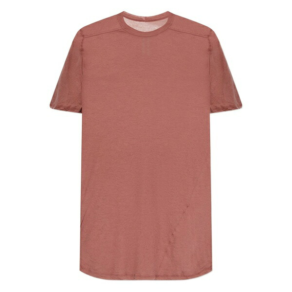 リックオウエンス メンズ プルオーバー トップス Cotton t-shirt Red