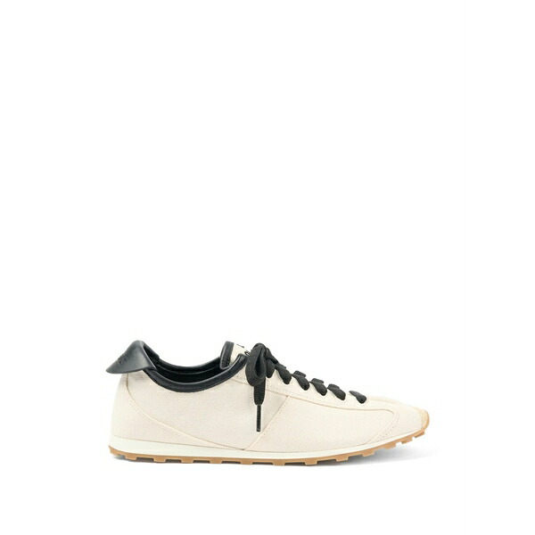 ジャクエムス レディース スニーカー シューズ Lace-up leather sneakers Neutrals