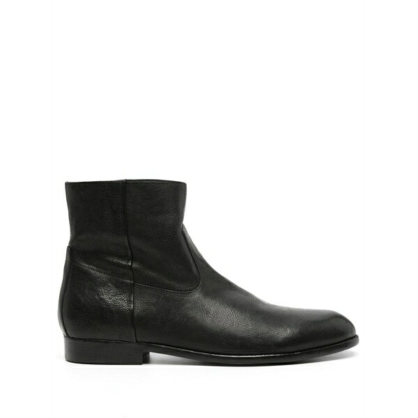 ブッテロ メンズ ブーツ シューズ Floyd leather ankle boots Black