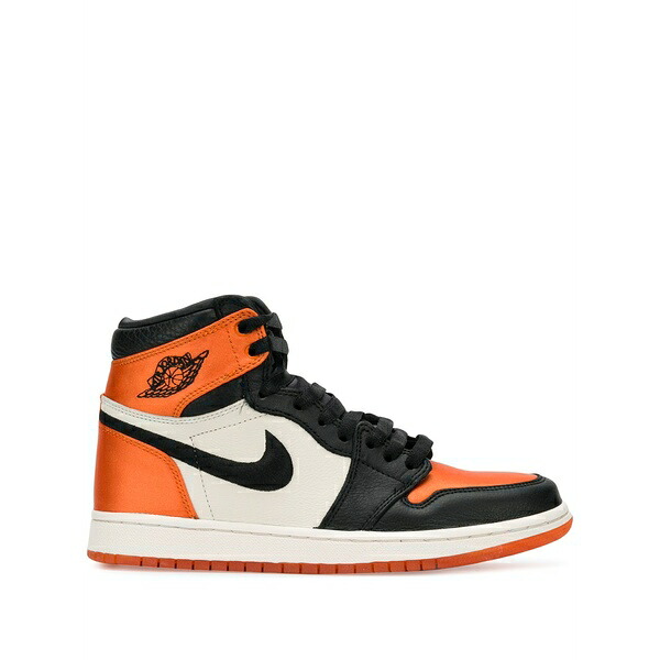 ジョーダン レディース スニーカー シューズ Air jordan 1 re high og sl "satin shattered backboard" sneakers Orange|asty