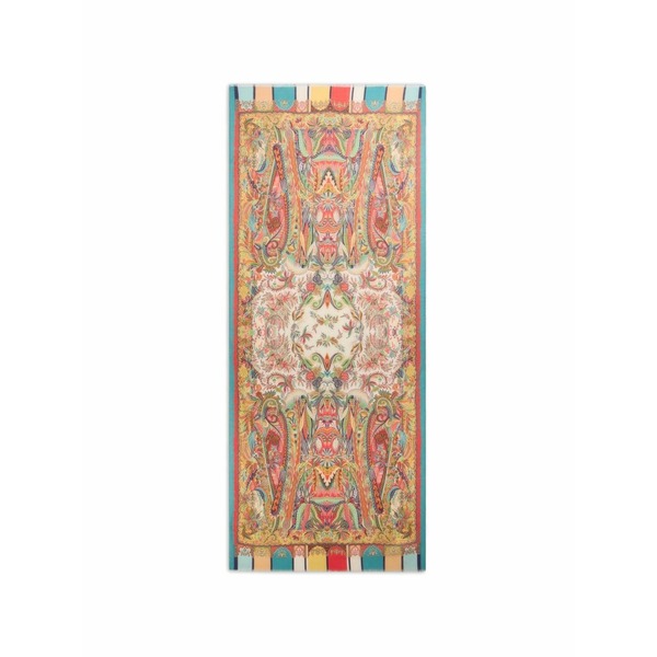エトロ レディース 消音装置・袈裟・えり巻き 佩び物 Paisley-foliage scarf Orange