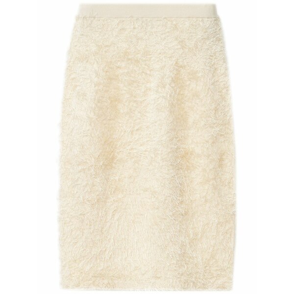 ファビアナ フィリッピ レディース スコート ボトムス Textured-finish MIDI skirt  Neutrals