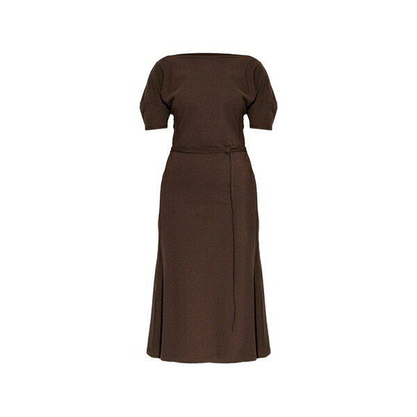 ルメール レディース ワンピース トップス Belted dress Brown｜asty
