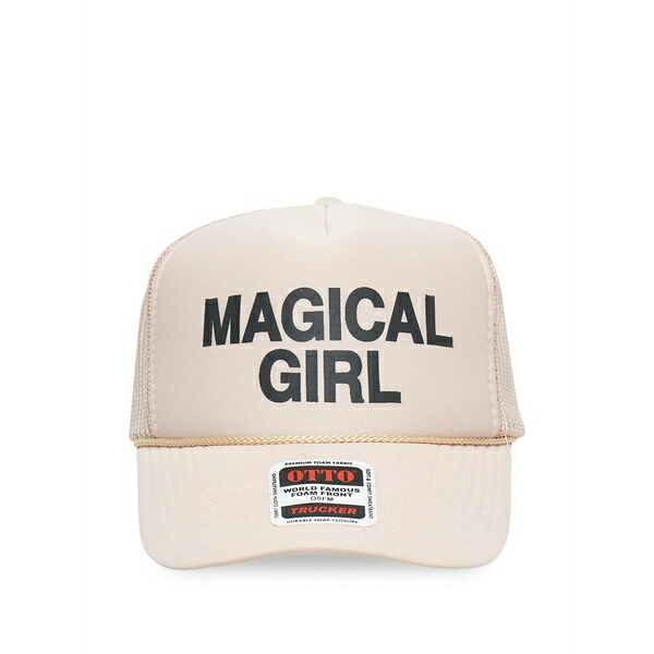 アシュリー ウィリアムズ レディース かぶり笠 佩び物 Mesh-panelled trucker hat Neutrals