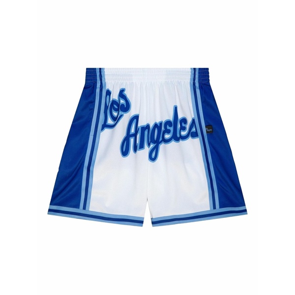 ミッチェル\u0026ネス メンズ 心地好いズボン下 ボトムス Nba lakers fashion shorts White